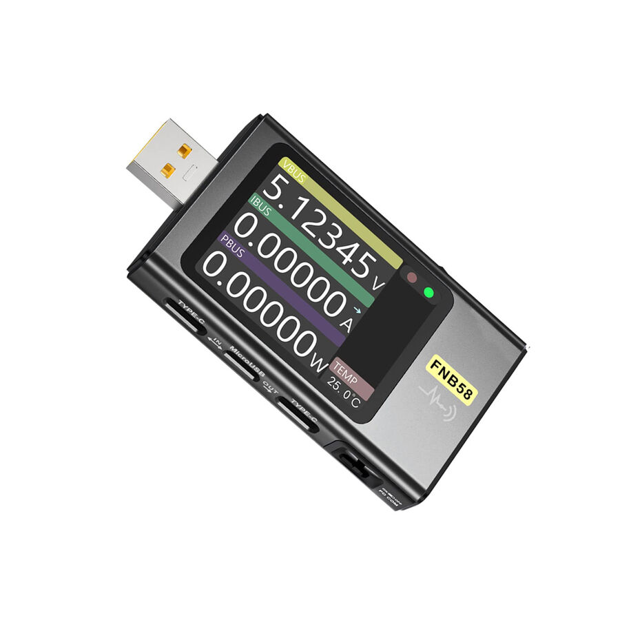  Fnırsı Fnb58 Usb Voltmetre Ampermetre Test Cihazı