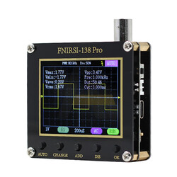 FNIRSI-138 Pro 200KHz 2.5 MS/s Dijital Mini Osiloskop - Thumbnail