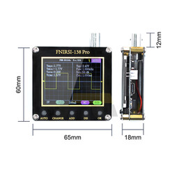 FNIRSI-138 Pro 200KHz 2.5 MS/s Dijital Mini Osiloskop - Thumbnail