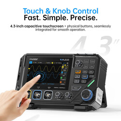 FNIRSI 2D15P 3in1 100Mhz Osiloskop Sinyal Jenaratörü True RMS Multimetre - Thumbnail