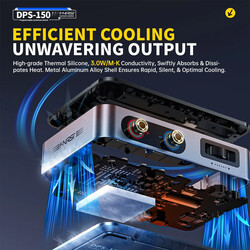 FNIRSI DPS-150 Mini DC Ayarlanabilir 0-30V 5A Akıllı Güç Kaynağı - Thumbnail