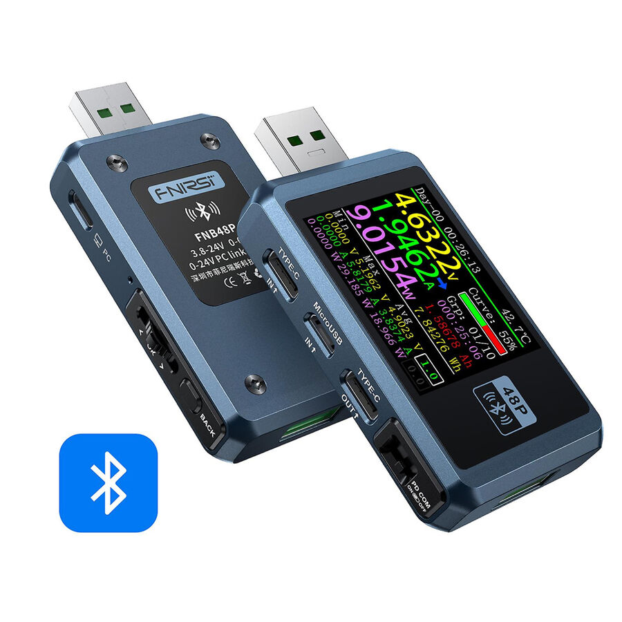 FNIRSI FNB48P Bluetooth USB Test Cihazı