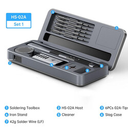 FNIRSI HS-02A 100W Akıllı Kalem Havya Set 1 - 2