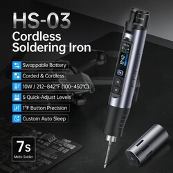FNIRSI HS-03 Şarjlı Akıllı Kalem Havya - Thumbnail
