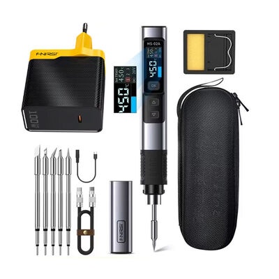 FNIRSI - FNIRSI HS-02A 100W Akıllı Kalem Havya Mega Set