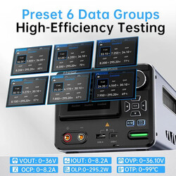 FNIRSI IPS3608 AC-DC 0-36V 8A Ayarlı Dijital Akıllı Güç Kaynağı - Thumbnail