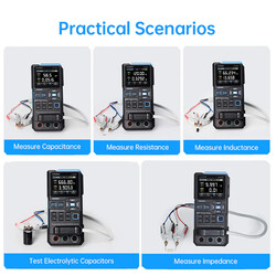 FNIRSI LC1020E Yüksek Hassasiyetli El Tipi LCR Metre - Thumbnail