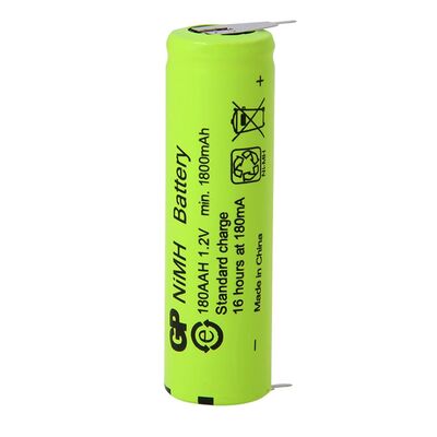 GP - 1.2V 1800mAh AA Size Ni-Mh Endüstriyel Pil - Puntalı