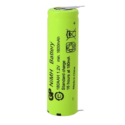 1.2V 1800mAh AA Size Ni-Mh Endüstriyel Pil - Puntalı