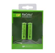 GP - GP Recyko 2'li 2700 mAH Şarjlı AA Kalem Pil
