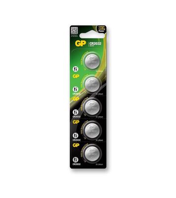GP - GP CR2032 3V - 5'li Pil