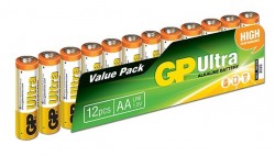 GP Ultra 1.5V AA LR6 Kalem Pil - 12'li Ekonomik Paket