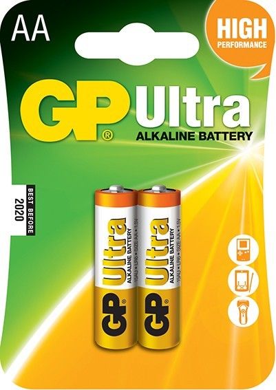 GP Ultra Alkalin Kalem (AA) 2'li
