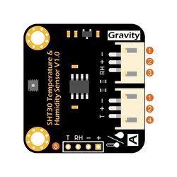Gravity: Analog SHT30 Humidity and Temperature Sensor - Thumbnail