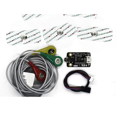 DFRobot - Gravity Analog Arduino Nabız Sensörü - Kalp Atış Sensörü Monitör Modülü (EKG Sensörü)