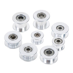 GT2 6mm Avare Kasnak - Rulmanlı Kasnak - 5mm 20 Dişli