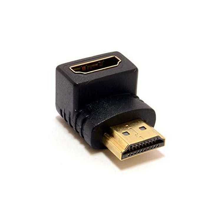 HDMI Female Male Convertor Connector - 90 Degree HDMI Elbow