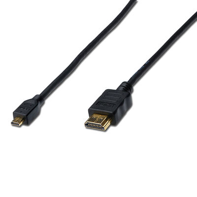 Assmann - HDMI Micro-HDMI Kablo 2 Metre