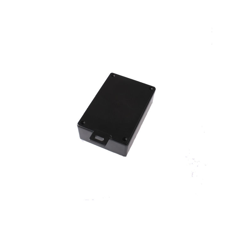 HH062-A Plastik Kutu Askılı Siyah (75x110x36mm)