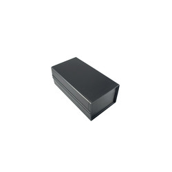 HH8282 Plastik Kutu Siyah (85x155x60mm) - Thumbnail