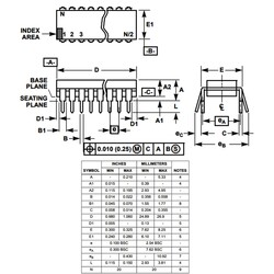 HIP4081AIP Mosfet Driver Integration DIP-20 - Thumbnail