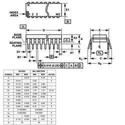 HIP4082 Mosfet Driver Integration DIP-20 - Thumbnail