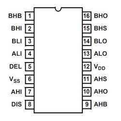 HIP4082IP Mosfet Sürücü Entegresi Dip-16 - Thumbnail