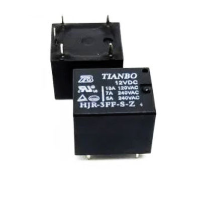 Tianbo - HJR-3FF-S-Z/12VDC 10A 12VDC Tianbo Röle 5 Pin