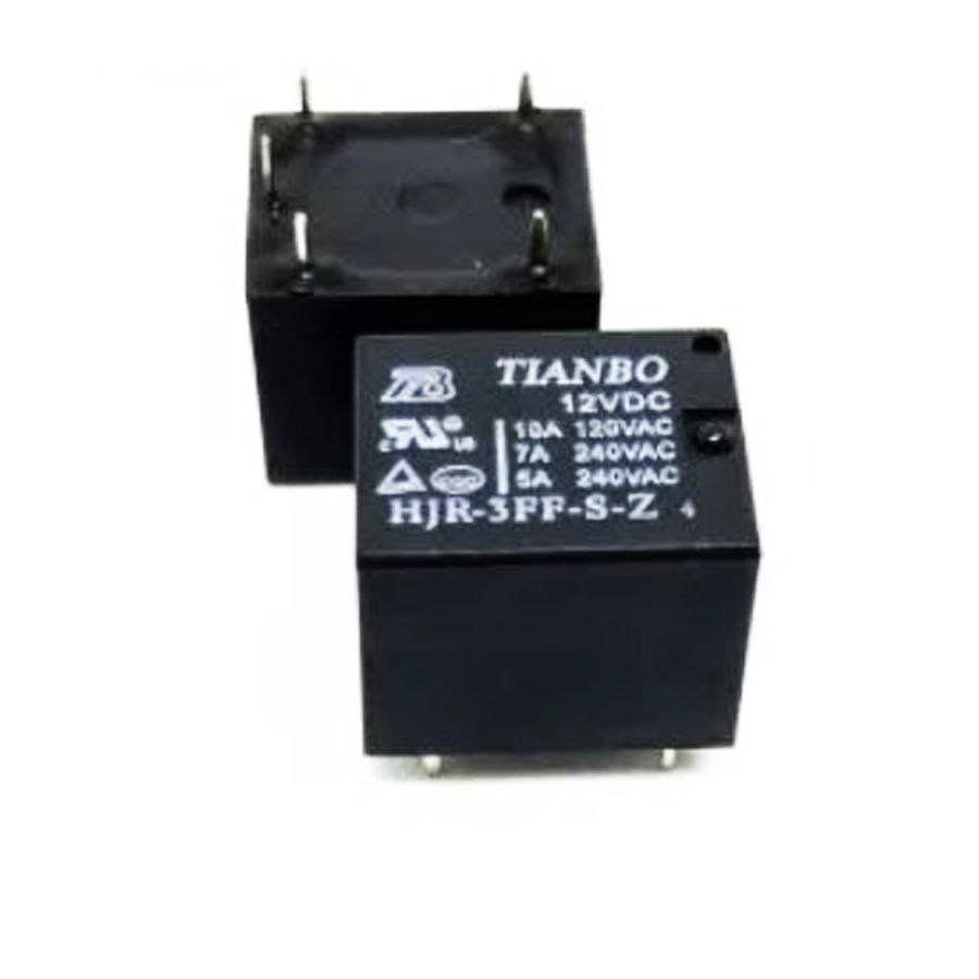 HJR-3FF-SZ / 12VDC 10A 12VDC Tianbo Relay 5 Pin