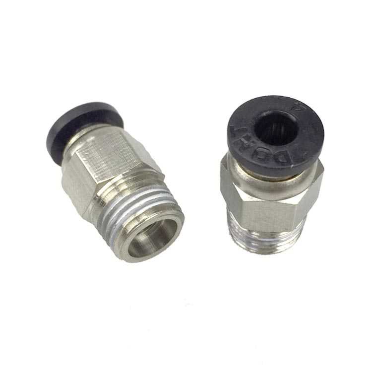 3d Printer Isıtıcı Uç - Hotend J-head V6 Bağlayıcı Extruder 1.75mm