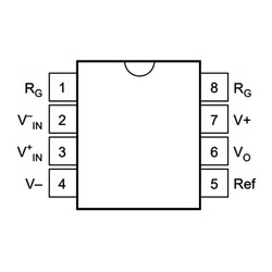 INA118 Instrumentation Amplifier Integration DIP-8 - Thumbnail