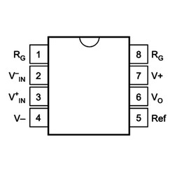 INA121 Instrumentation Amplifier Integration DIP-8 - Thumbnail