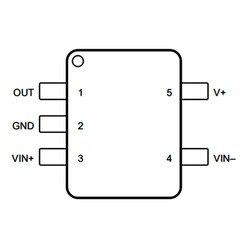 INA139NA SMD Instrumentation Amplifier Integration SOT-23 - Thumbnail