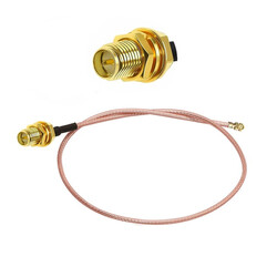 İpex RPSMA Dişi Kablo - 15cm