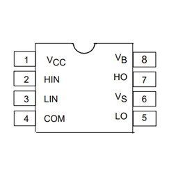 IR2106 SMD Mosfet Driver Integration SOIC-8 - Thumbnail