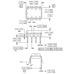 IR2109 Mosfet Sürücü Entegresi Dip-8 - Thumbnail