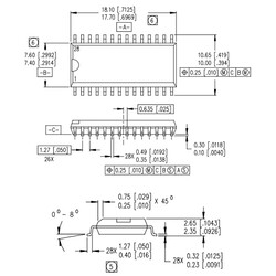 IR2130 SMD Mosfet Driver Integration SOIC-28 - Thumbnail