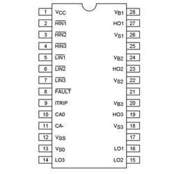 IR2130 Smd Mosfet Sürücü Entegresi Soic-28 - Thumbnail