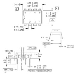 IR2153 Mosfet Driver Integration DIP-8 - Thumbnail