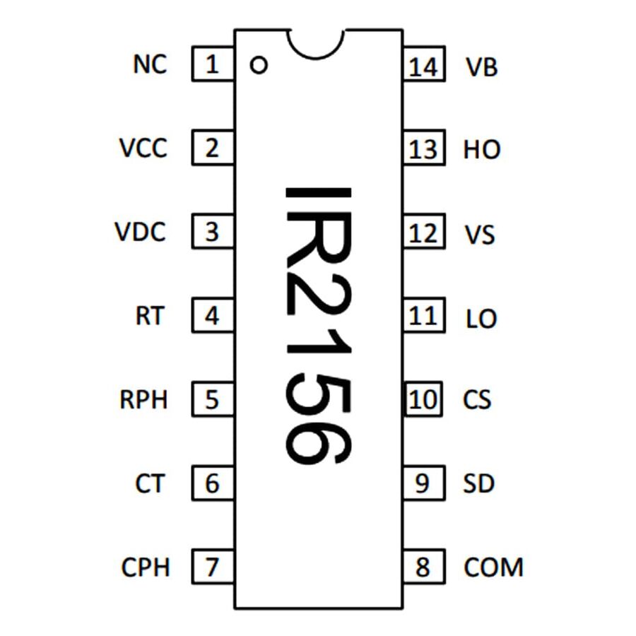 Buy IR2156 Power Control Integrated DIP-14 at an affordable price ...