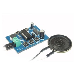 ISD1820 Voice Recording and Playback Module - With Speaker - Thumbnail