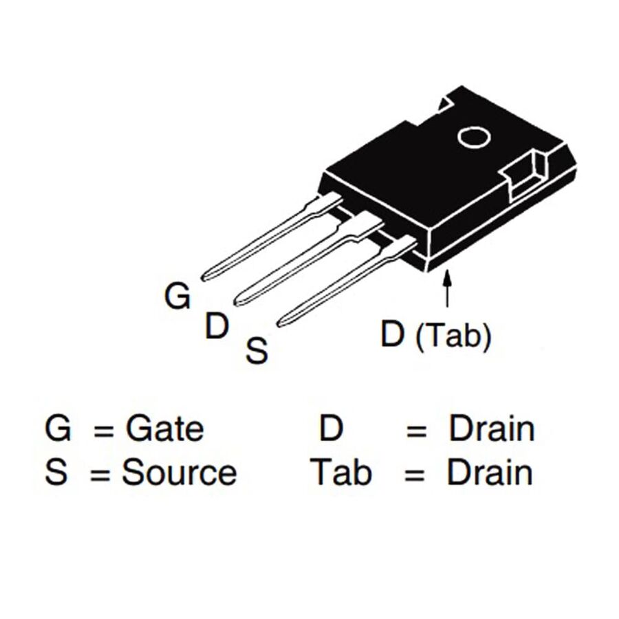 IXFH34N65X2 650V 34A Tht Mosfet TO247-3