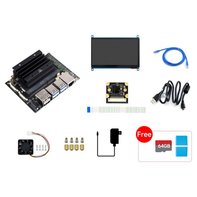 WaveShare - Jetson Nano Geliştirme ve Genişletme Kiti - DEV-KIT-C EU