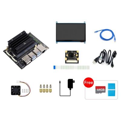 WaveShare - Jetson Nano Geliştirme ve Genişletme Kiti - DEV-KIT-C EU 