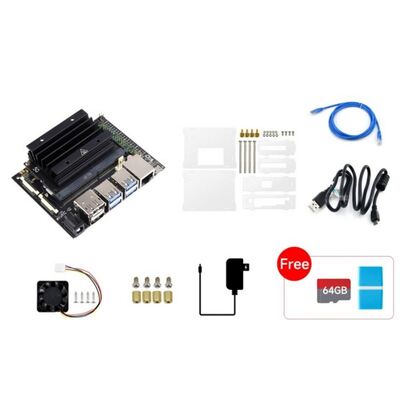 WaveShare - Jetson Nano Geliştirme ve Genişletme Kiti - DEV-KIT-F EU