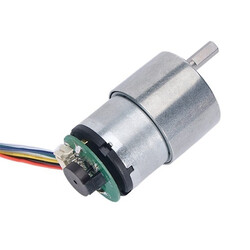 JGB37-520 - 12V 60RPM Enkoderli Motor - 2