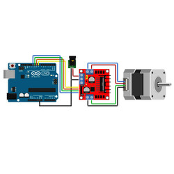 L298 DC ve Step Motor Sürücü Modülü - Thumbnail