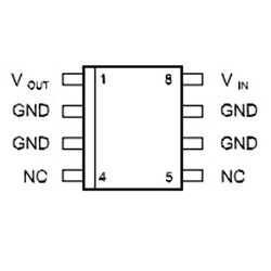 L78L33ACD13TR 3.3V 100mA Linear Voltage Regulator SOIC8 - Thumbnail