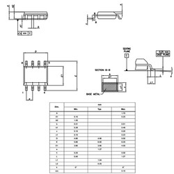 L78L33ACD13TR 3.3V 100mA Lineer Voltaj Regülatörü SOIC8 - Thumbnail