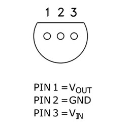 L78L33ACZTR 3.3V 100mA Voltaj Regülatör TO92-3 - Thumbnail